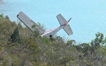 GDF pilot stable after plane-crash in Turks and Caicos Islands