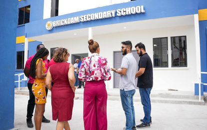 New Brickdam Secondary School on track for opening in September