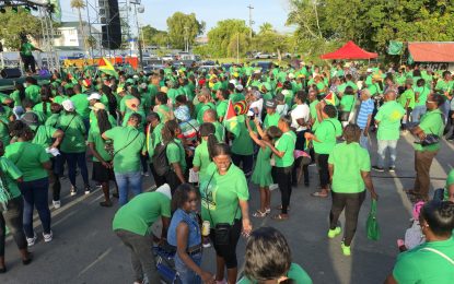 ‘Time up for the PPP’ – Norton declares as APNU launches election campaign