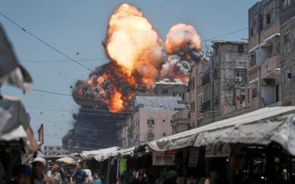 Israel kills 102 in Gaza as Trump says he will be ‘firm’ with Netanyahu