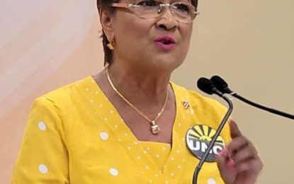 Kamla skips Caricom Summit in Jamaica