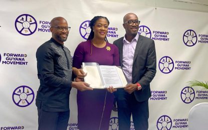 Forward Guyana Movement given 3 days to re-submit party symbol