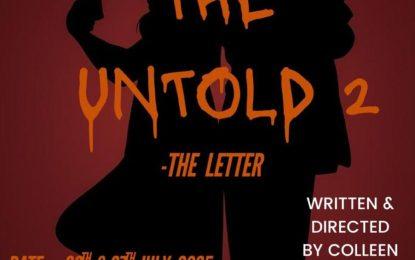 ‘The Untold 2’ for Theatre Guild today