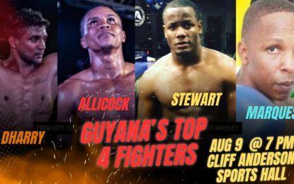 Contracts Signed ahead of August 9 Super Fight at Cliff Anderson Sports Hall