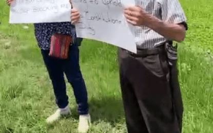 Civil society continues protest over freedom of information at Office of the President