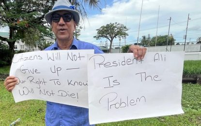 Govt. fears exposure of corruption and incompetence