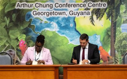Guyana, Yale Center sign MOU for Biodiversity, Global Change