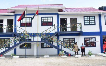 Reconstructed Sparendaam, Mahaica police stations commissioned