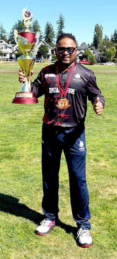 Former Guyana cricketer Azib Alli Hanif delighted with the ladies’ success at the Canada Cricket women’s T20