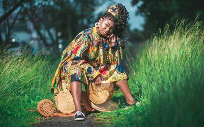 Elsie Harry embraces her African heritage with bold, conscious fashion