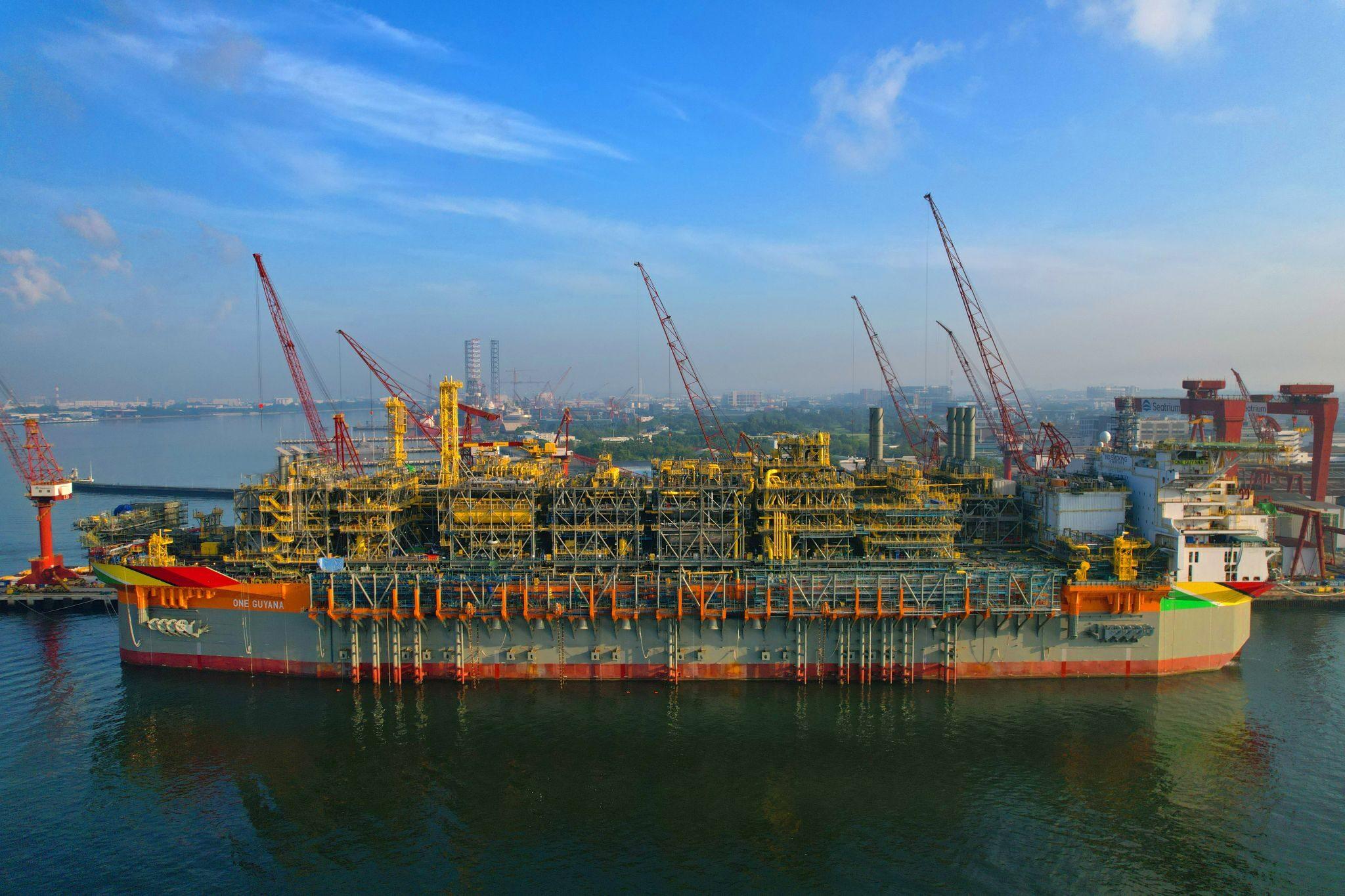 Ship builder eyes big earnings with startup of Guyana, Brazil FPSOs
