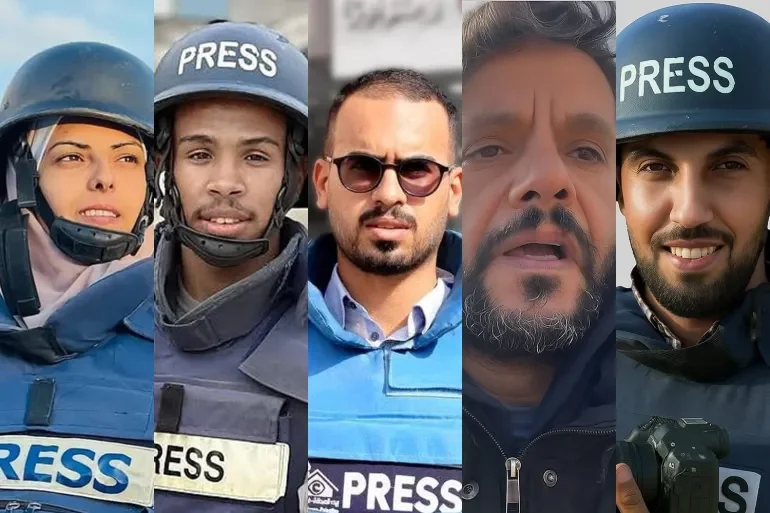 Six journalists among scores killed in Gaza on Monday