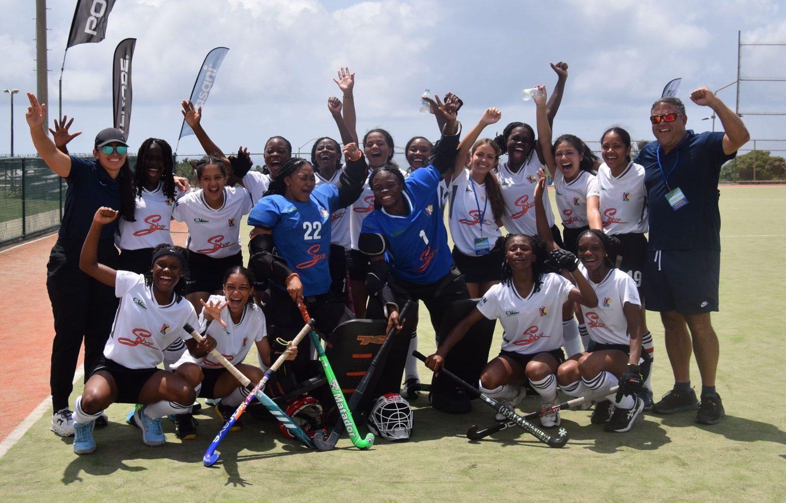 Guyana U21 Women’s National Hockey Team Departs for Junior Pan American Games