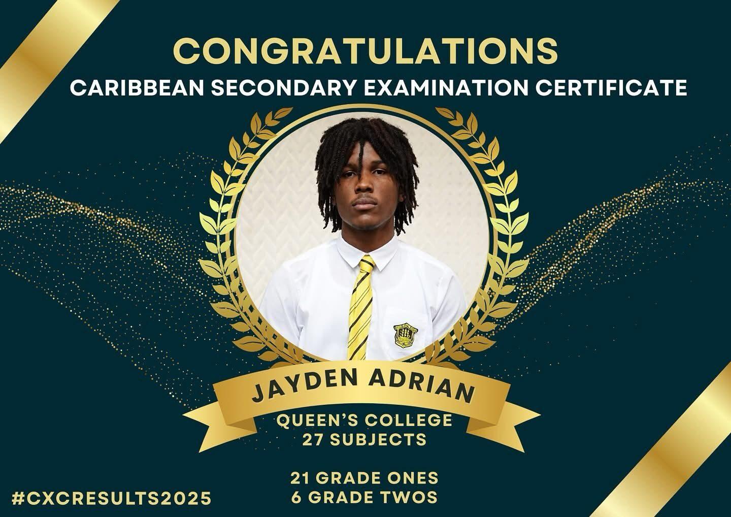 QC boys star at CSEC & CAPE