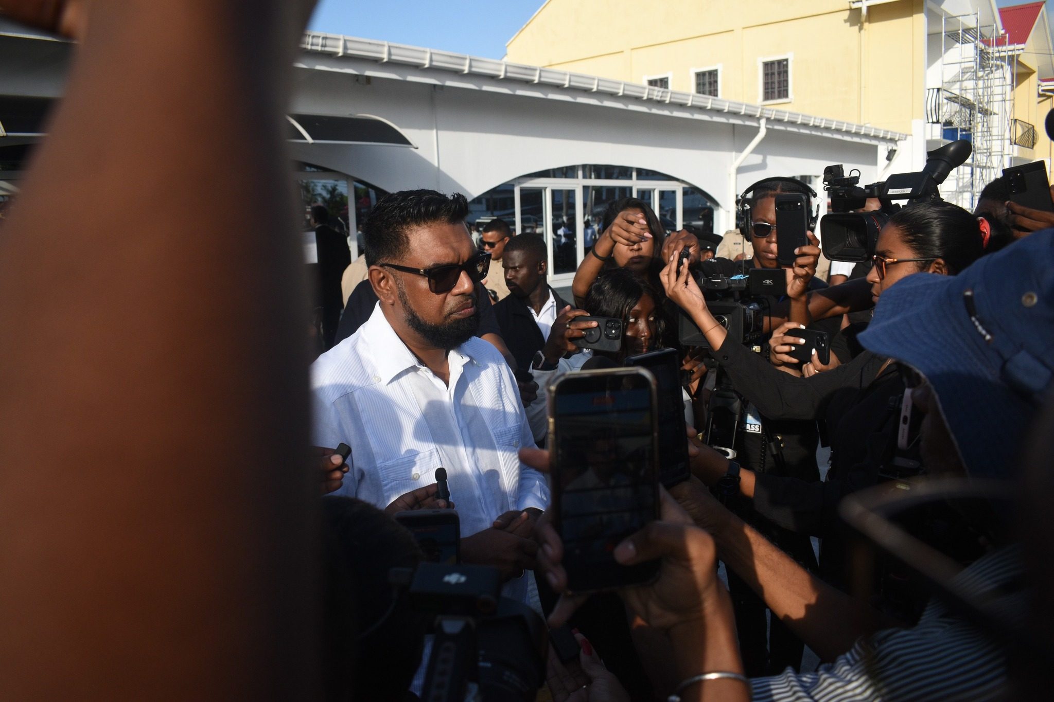 President Ali says joint services prepared for any unrest during election period