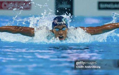 Raekwon Noel sets two National Records at World Aquatics Championships