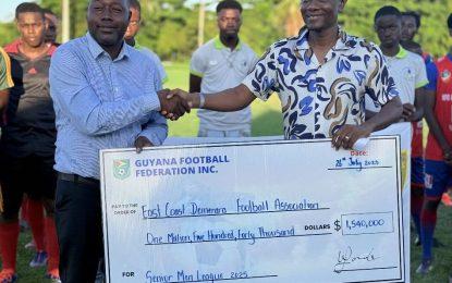 East Coast FA benefits from additional financial support of $1.5m under GFF’S MFAP initiative