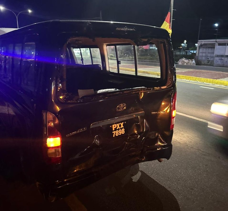Car rams into ballot box convoy