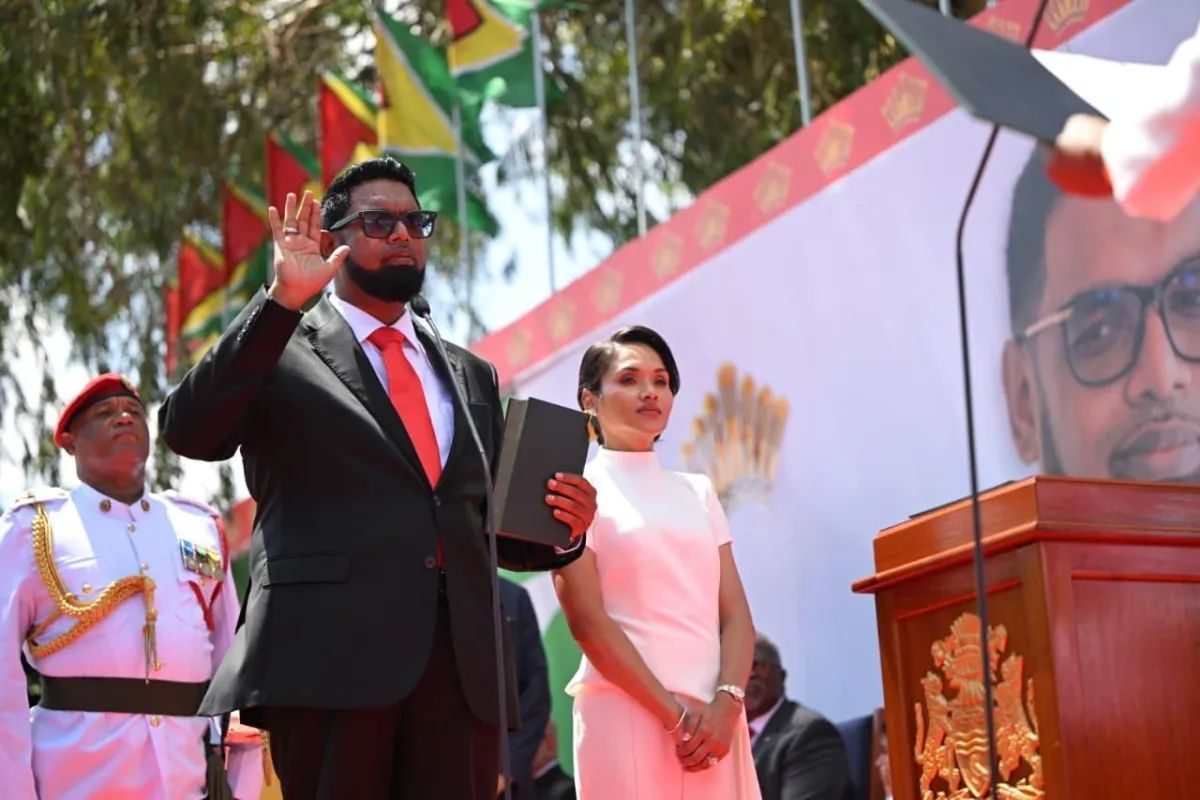 PRES. ALI SWORN-IN FOR 2nd TERM