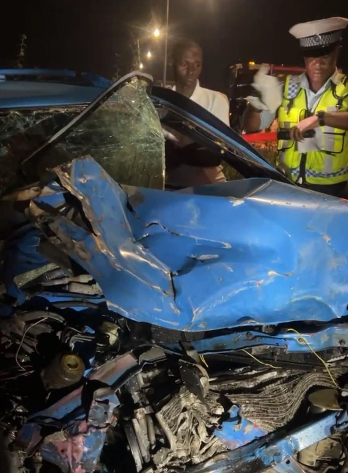 Two killed in Linden Highway smash-up