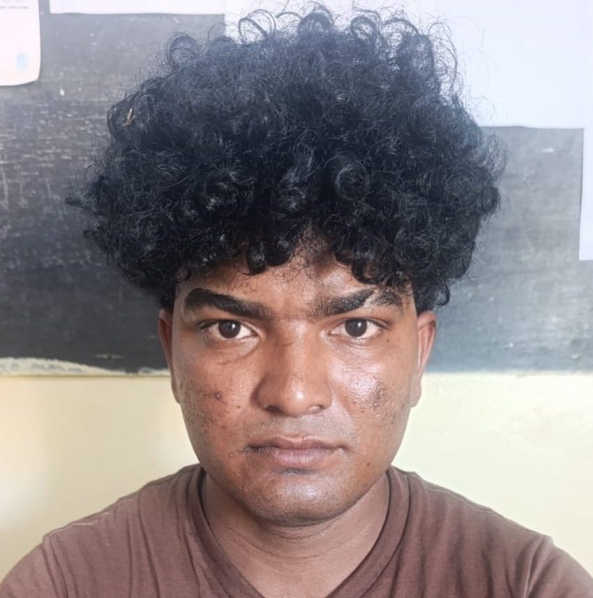 Construction worker remanded for larceny