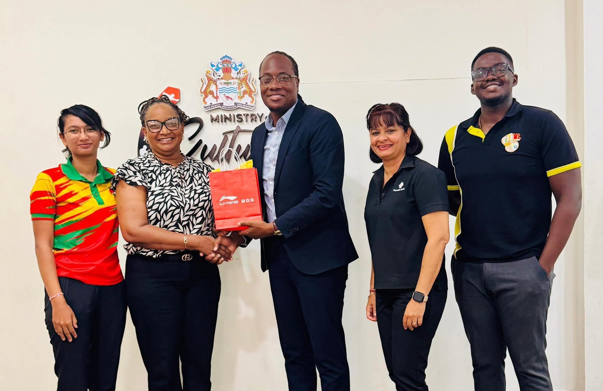 Badminton Association meets with new Minister Jacobs 