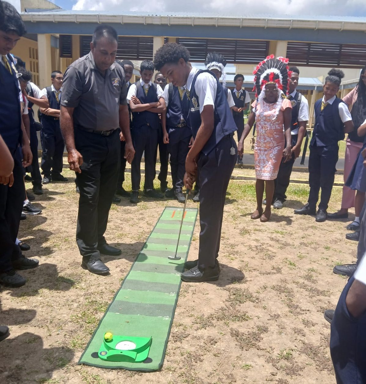 Region Three Education Department Ramps Up Golf as Part of PE Initiative