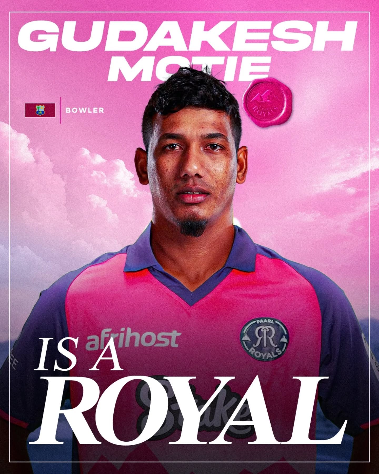 King, Motie only West Indians drafted at SA20 auction