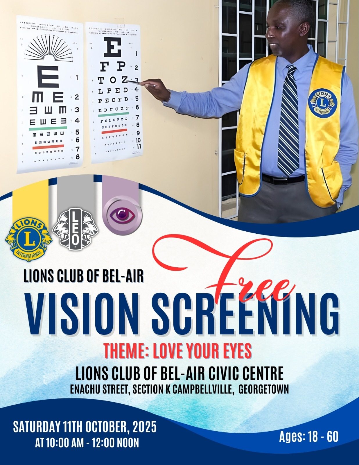 Bel Air Lions Club – World Sight Day