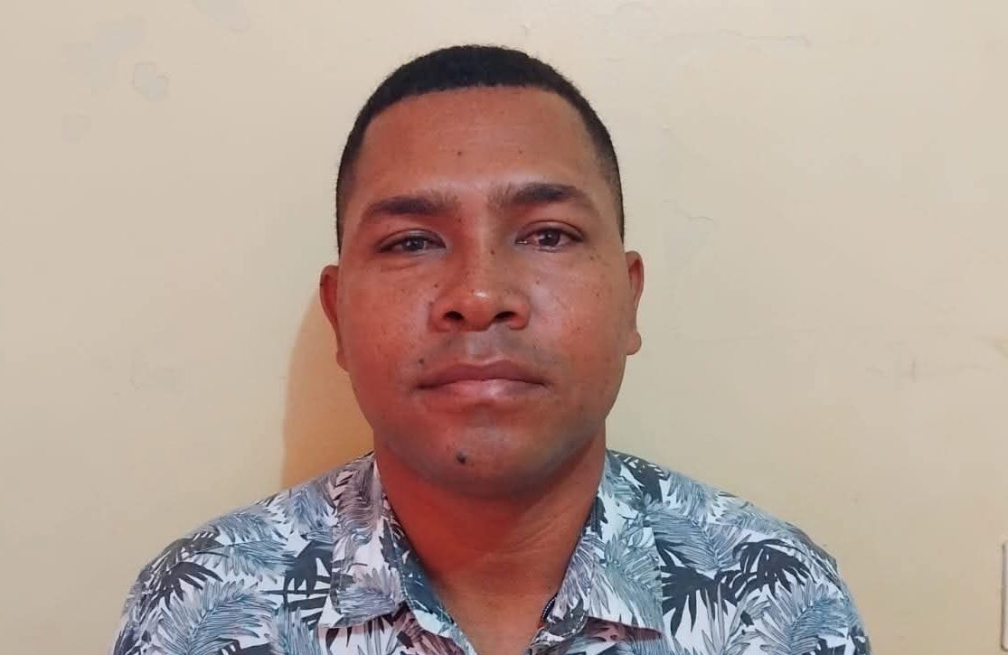 Man charged for robbery under arms