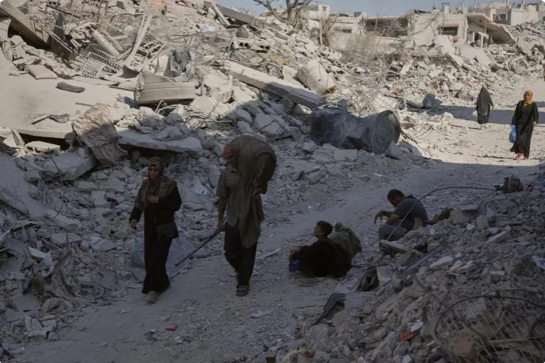 Israel kills 11 Palestinian family members in Gaza’s deadliest truce breach