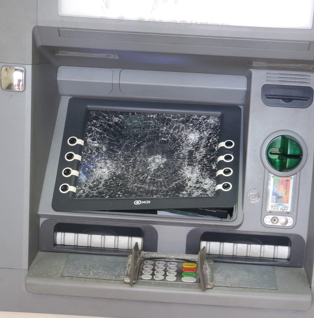 Man wreaks havoc at two NA banks over non-working ATMs