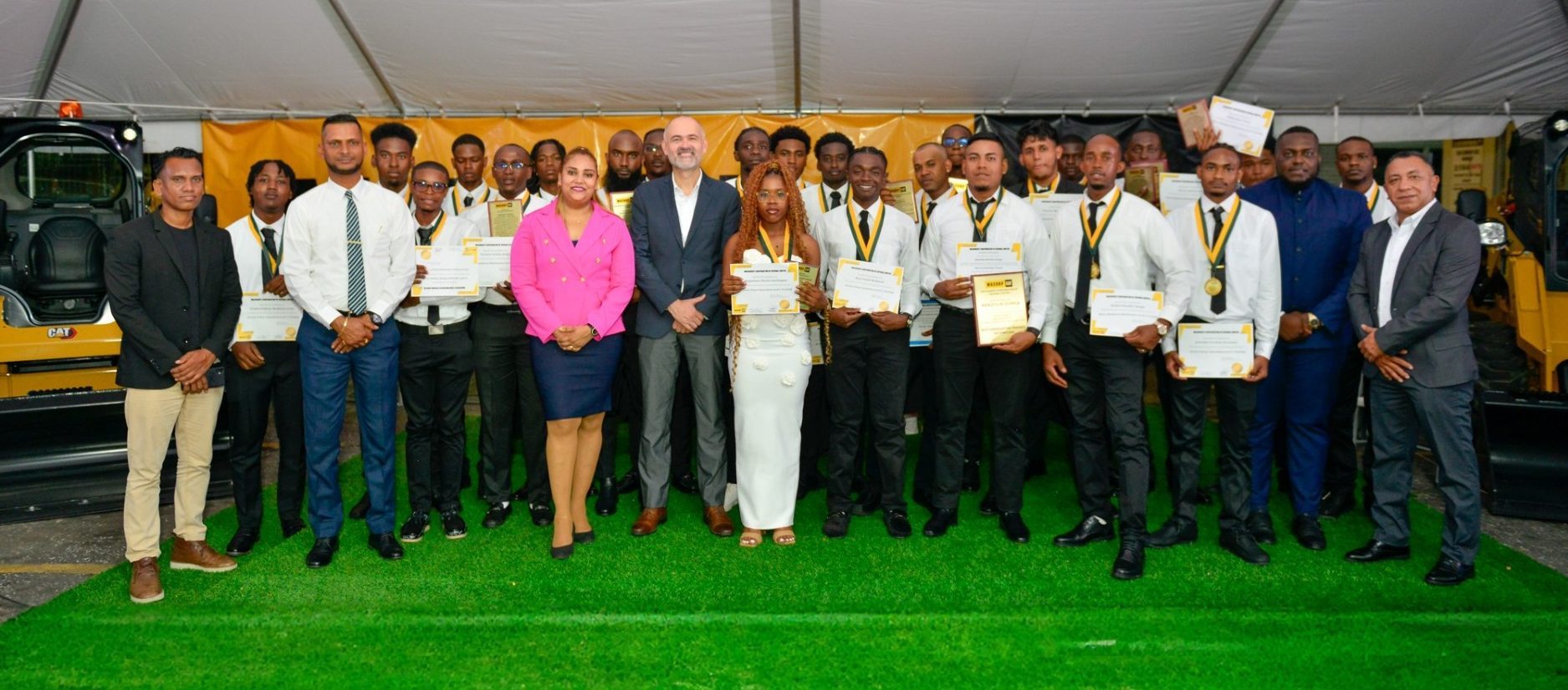 23 new technicians graduate from MACORP’s Caterpillar-Accredited Training programme