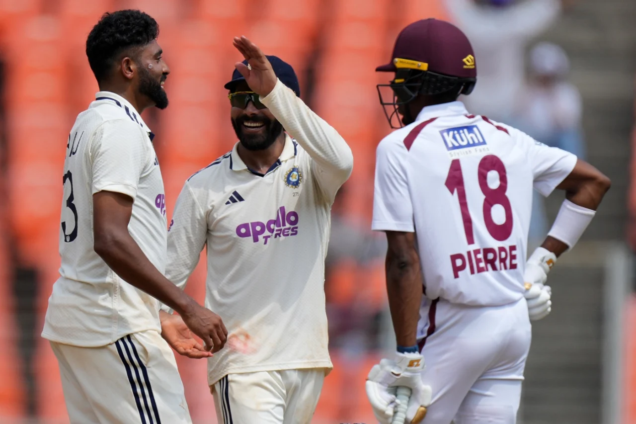 Jadeja stars as India hammer West Indies