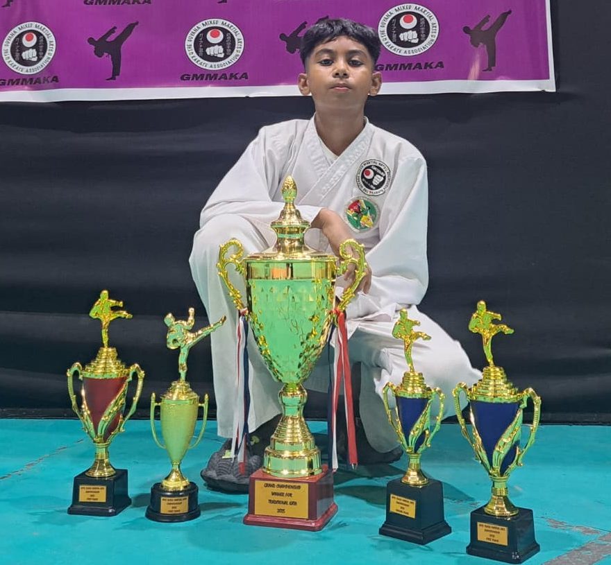 Young Karateka Naryan Sawh one to watch for the future