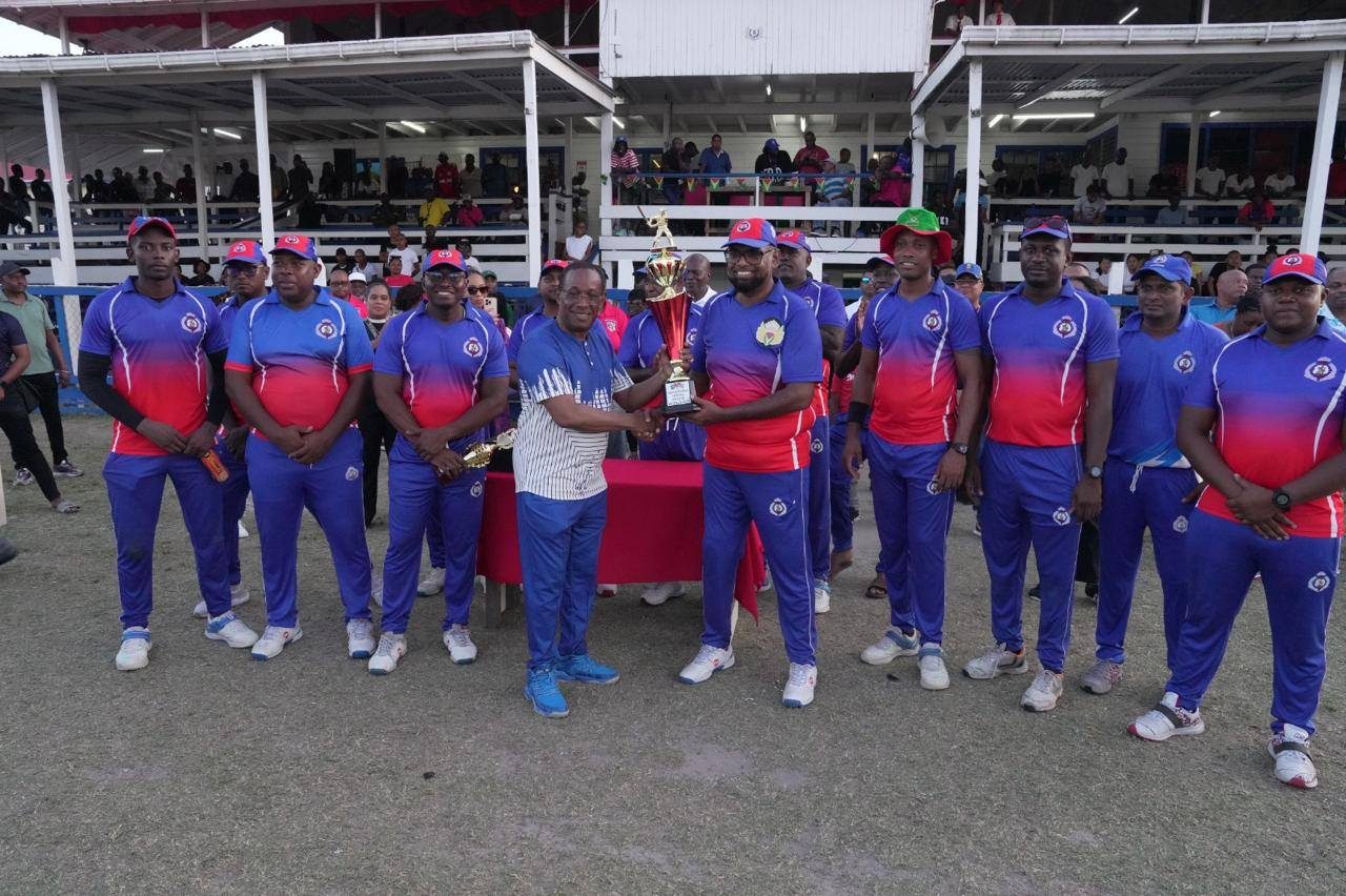 President Ali steers GPF Officers to commanding 73-run victory over visiting NYPD