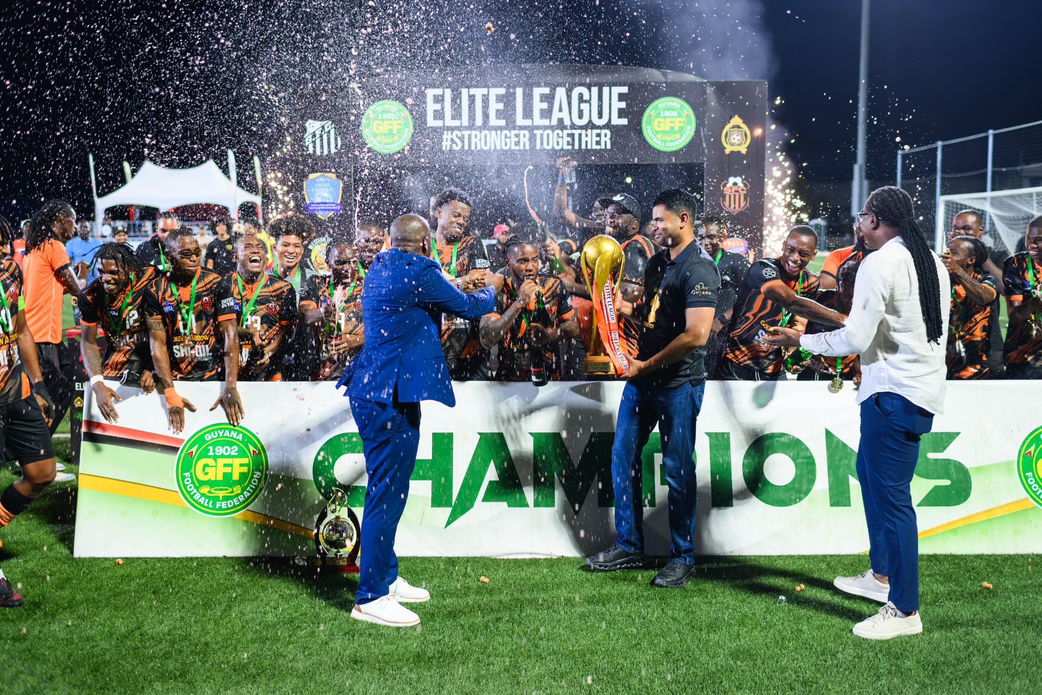 Slingerz FC crowned Elite League Champions after undefeated campaign