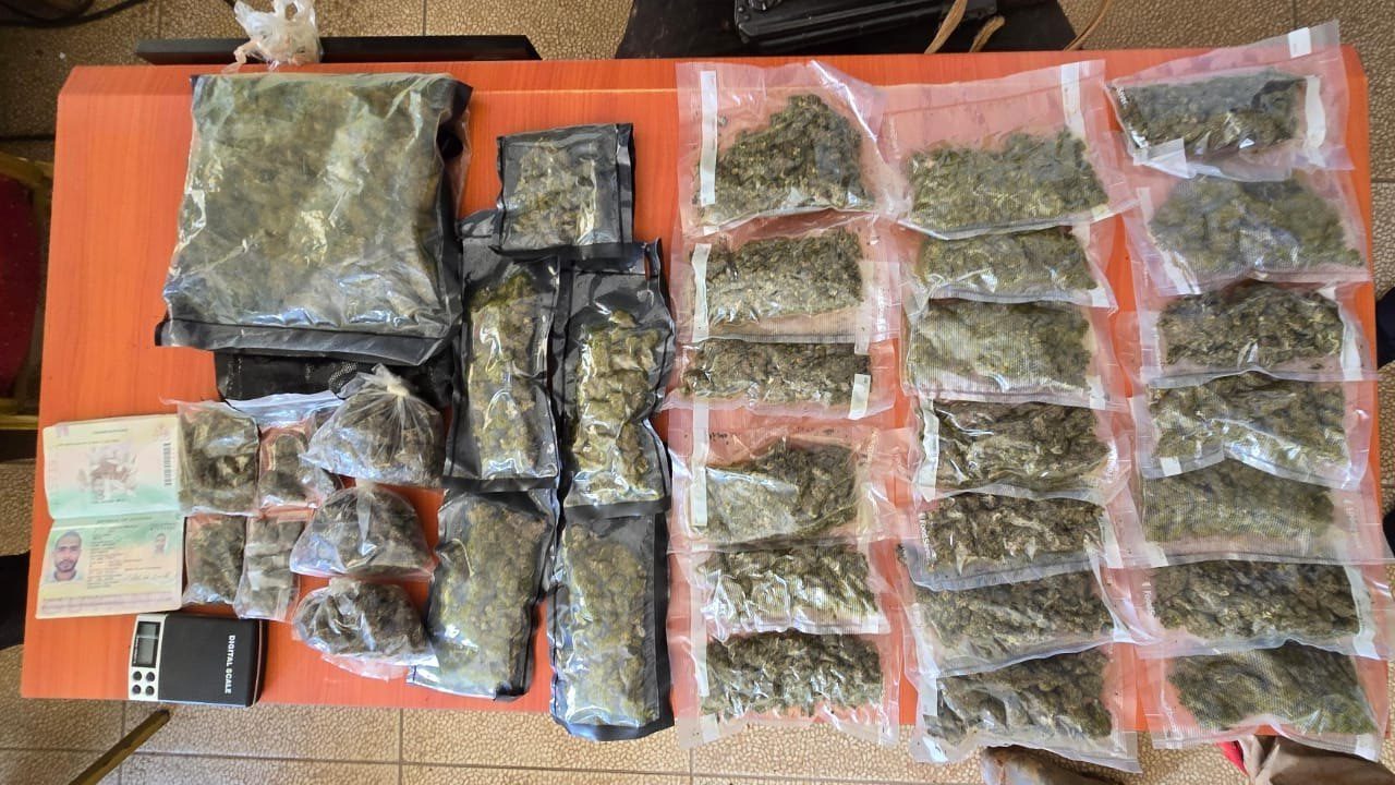 Man arrested for possession of 1,182 grams of weed at Bamboo Landing