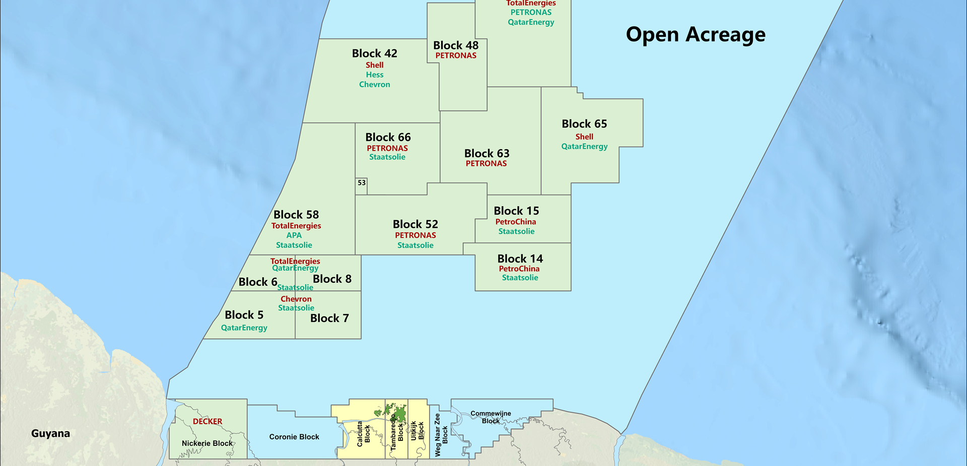 Chevron to begin exploration in Suriname’s Block-5 this month – Staatsolie