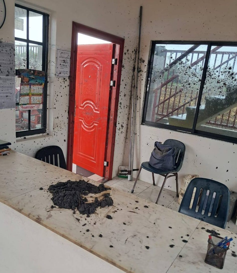 ‘Mud-slinging madness’: Teachers arrested for hurling mud at businessman inside Hack’s Rice Mill