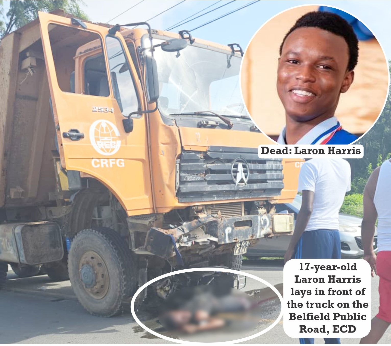Motorcyclist, 17, killed in Belfield, ECD truck accident