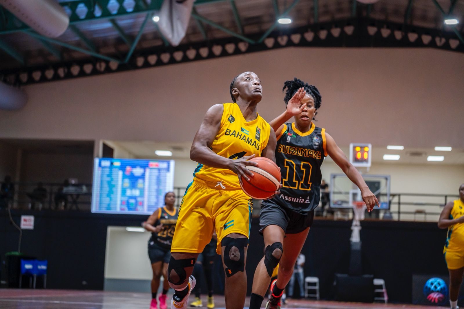 Bahamas bounce back, dominate Suriname in 32-point win