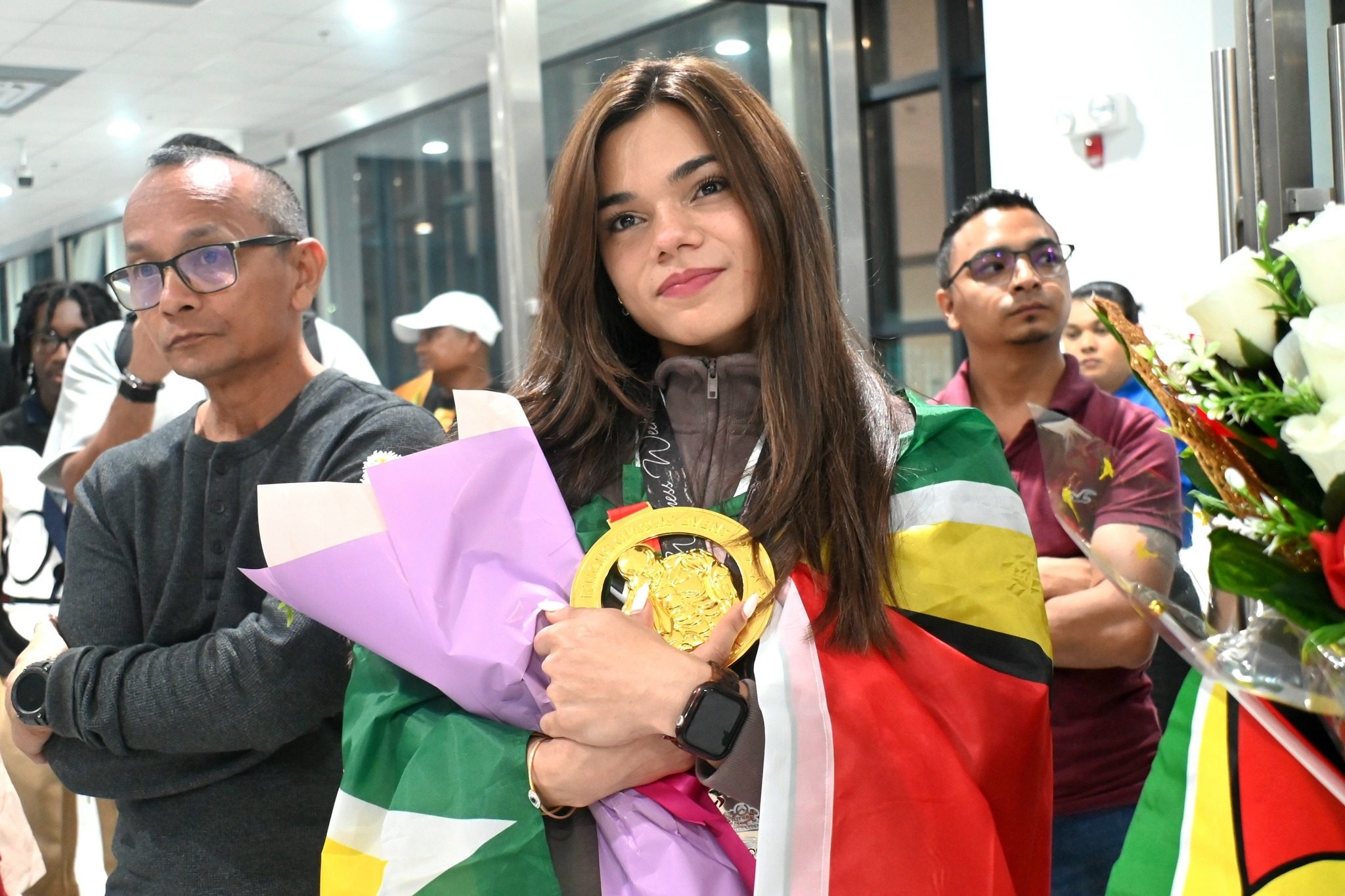 Hero’s welcome for Rosanna Fung
