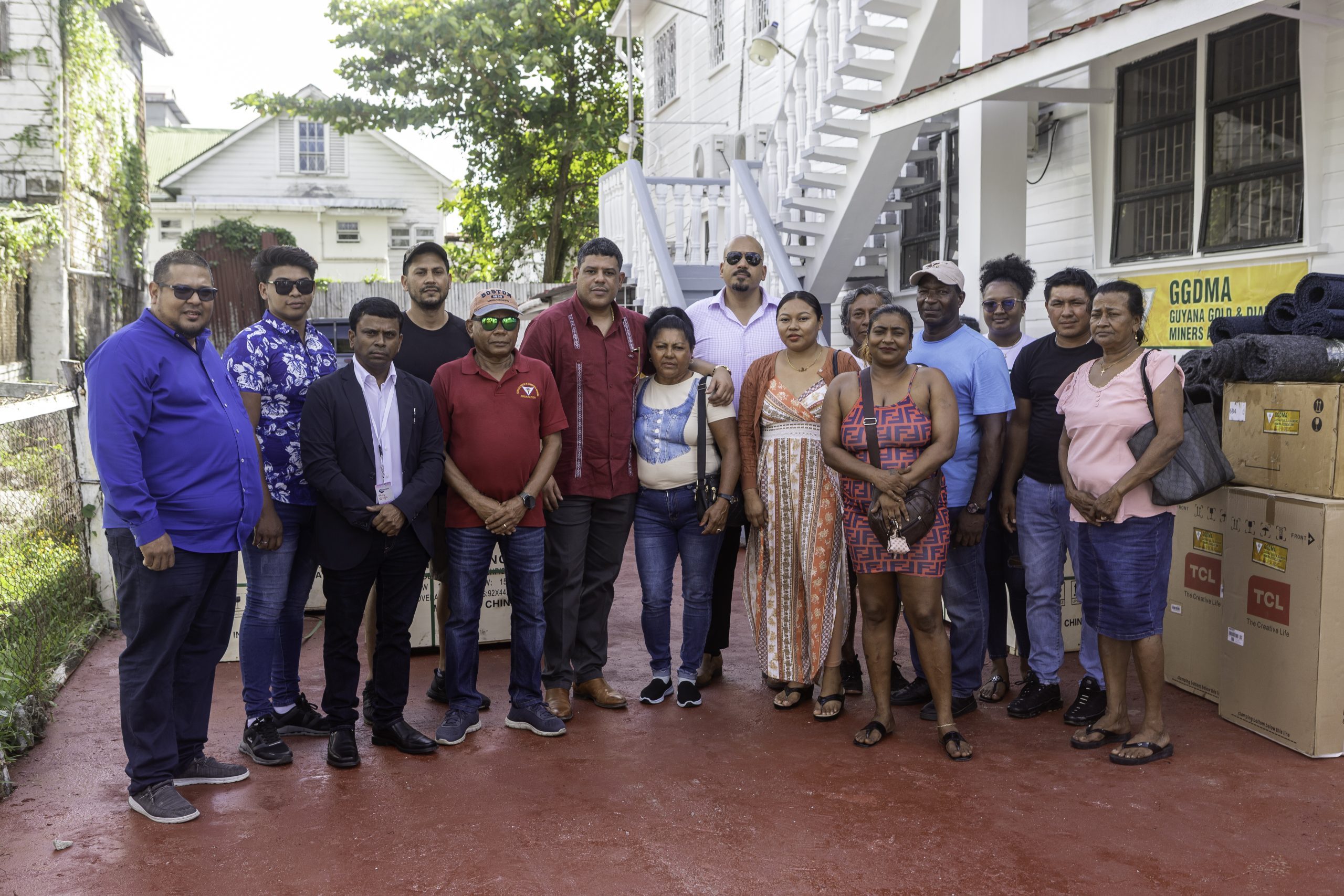 GGDMA assists six small miners with equipment