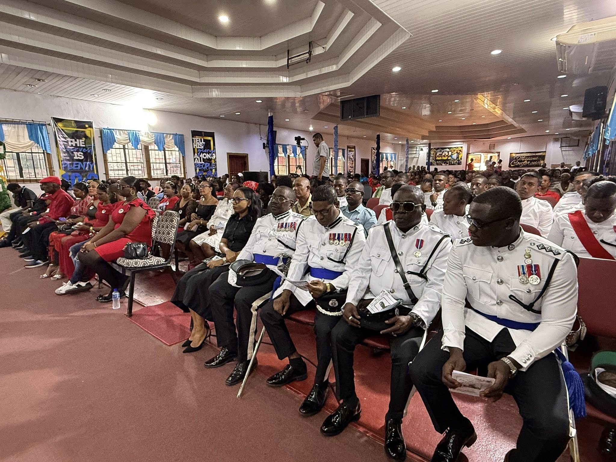 Cop shot dead by businessman laid to rest