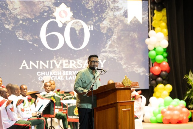President Ali honours 60 Years of GDF vigilance, promises unyielding defence of Guyanese peace and democracy