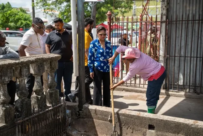 Govt. eyes major improvements for a cleaner, safer Bourda Market