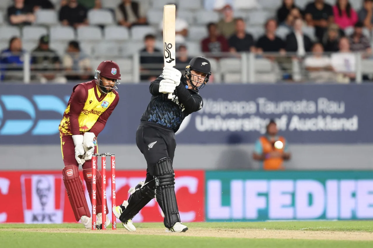 Chapman stars as New Zealand survive West Indies scare to level series