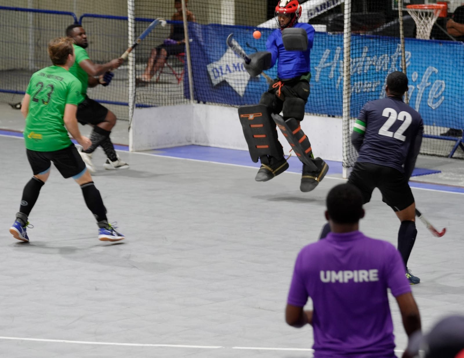 20th Diamond Mineral Water Indoor Hockey Tournament pushes off with high-scoring openers