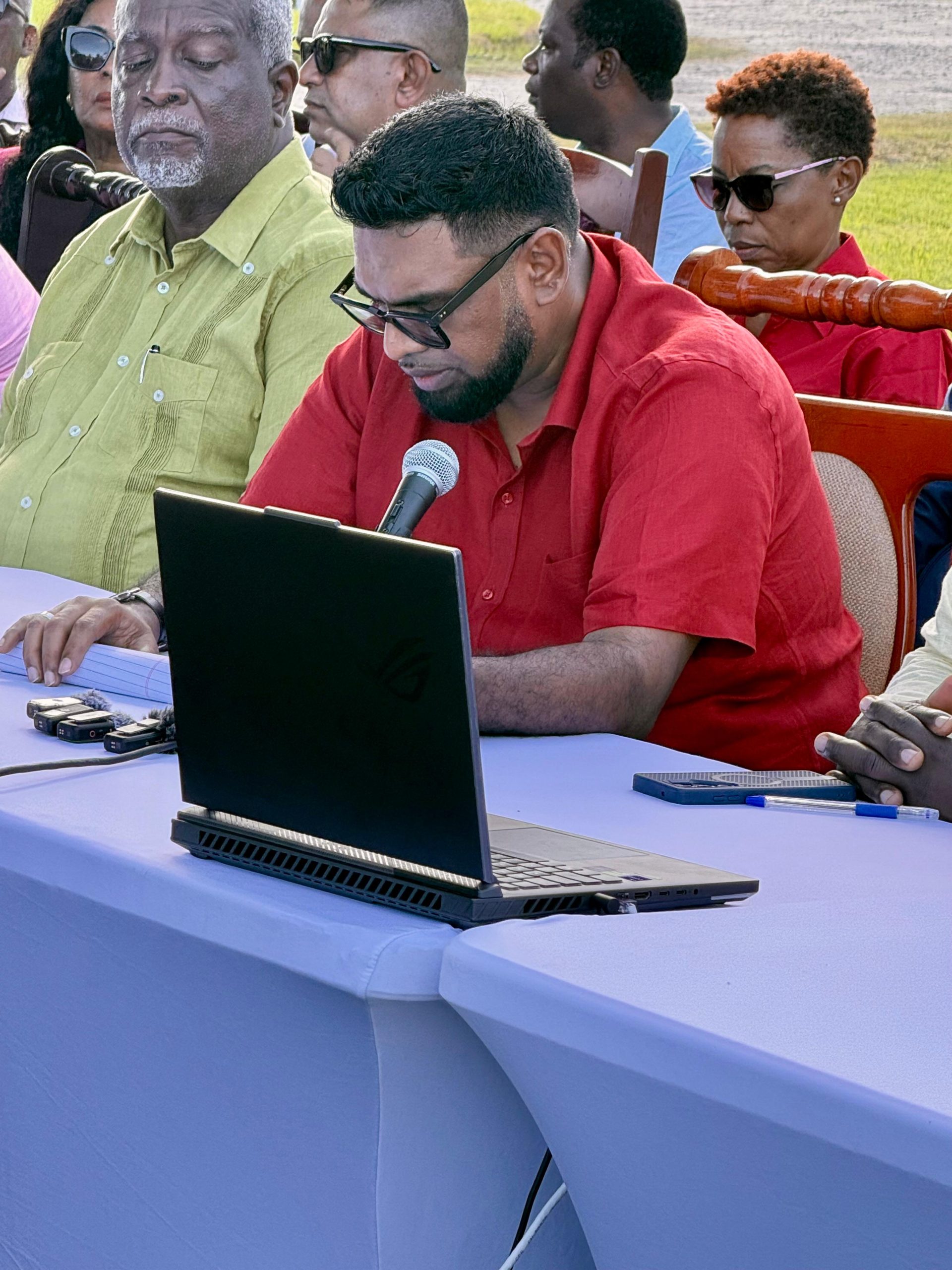 President Ali outlines widespread development for Region Six - Kaieteur ...